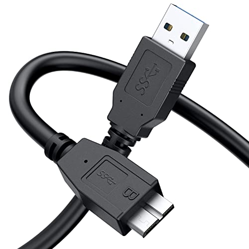 Fedus Usb 3.0 A To Micro B Superspeed Cable For External & Desktop Hard Disk Drives Cable Compatiable For Wd/Seagate/Toshiba//Hi