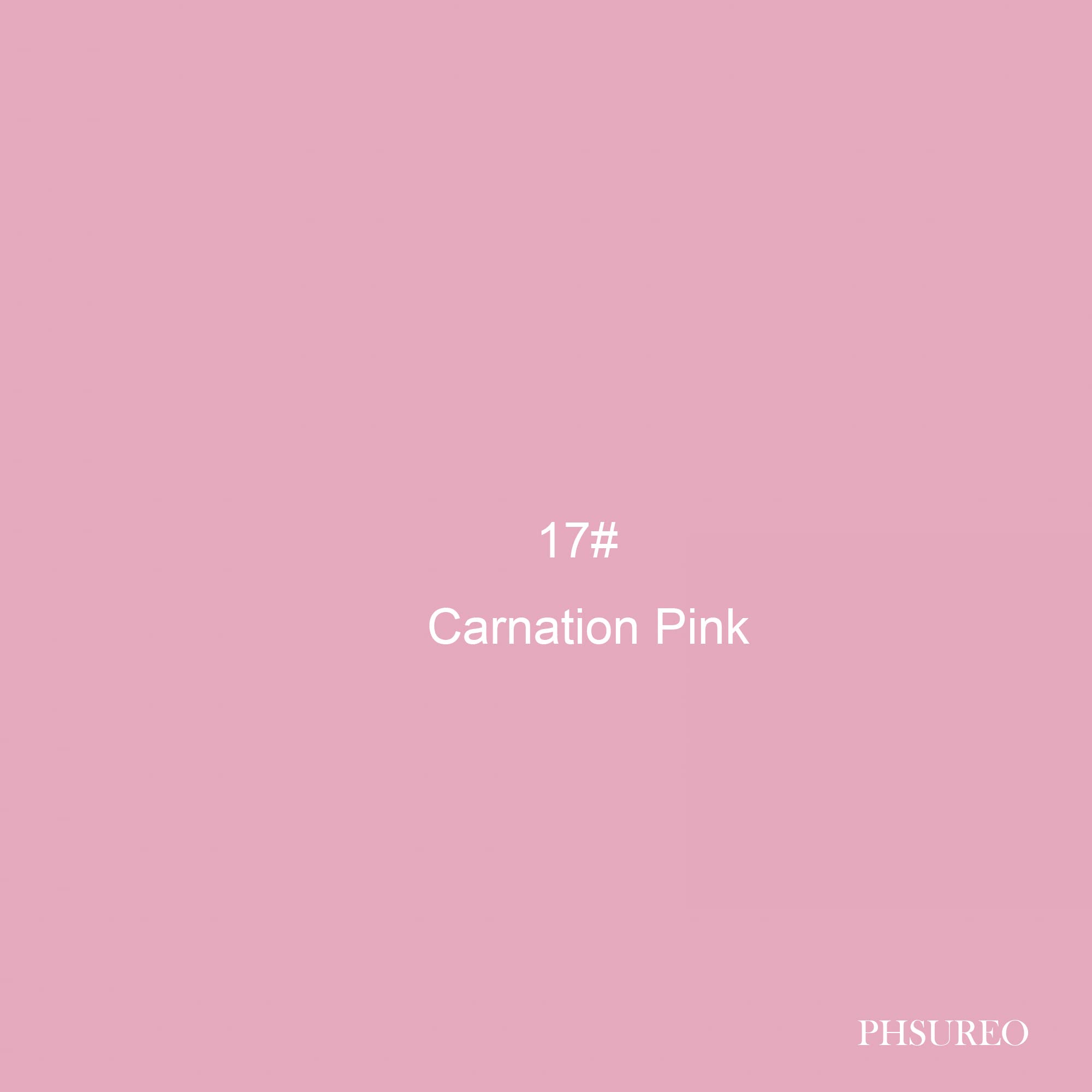 Phsureo Seamless Photo Photography Backdrop Paper, Pink Photo Background Paper Roll (53   X16', 17 Carnation Pink)