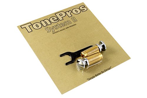 Tonepros Msprs 1 Metric Studs/Anchors(2) Chrome Allparts Tp 0458 010