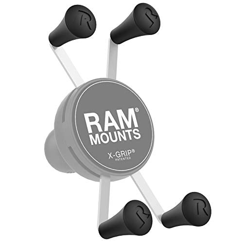Ram Mounts X-Grip Rubber Cap 4-Pack Replacement Rap-Un-Cap-4U (Black)