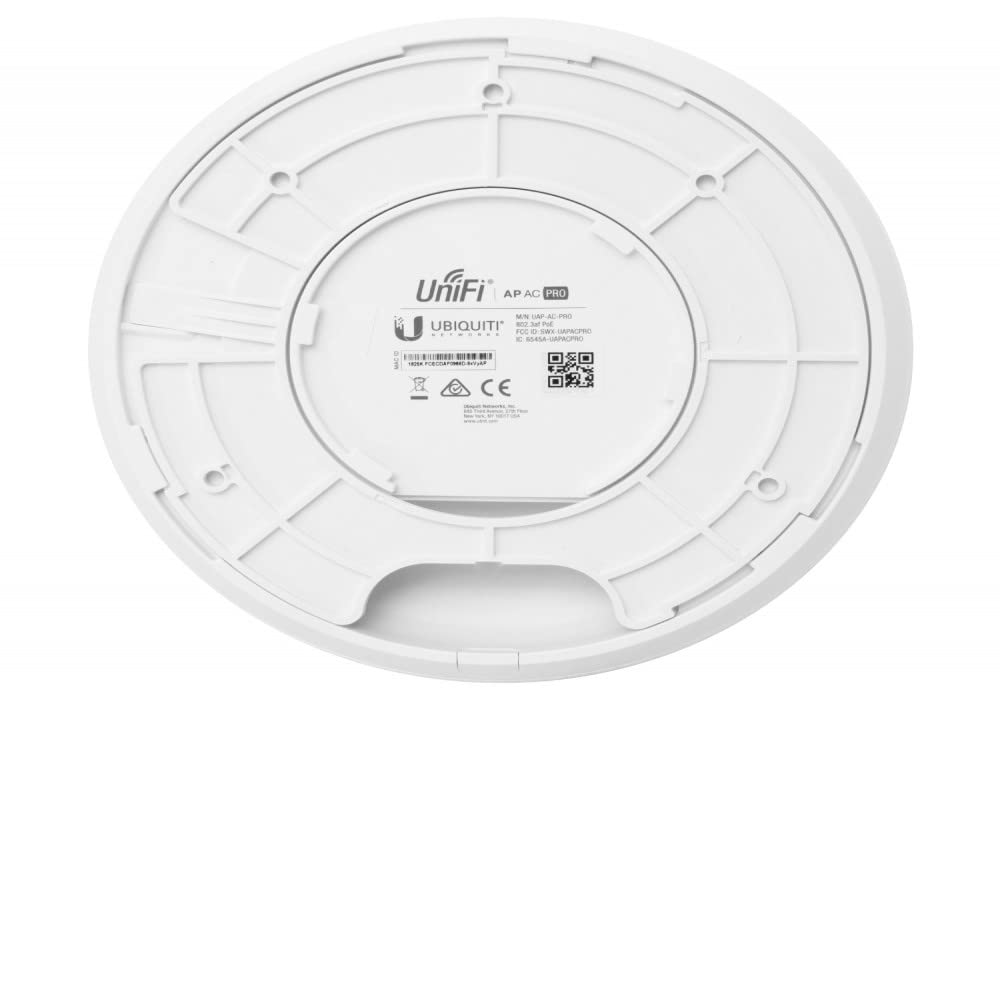 Ubiquiti Networks Unifi 802.11Ac Dual-Radio Pro Access Point (Uap-Ac-Pro-Us), Single,White