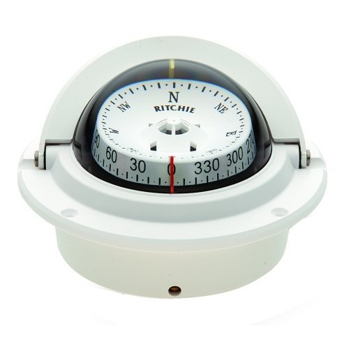 Compass Flush Mount 3 Combi White