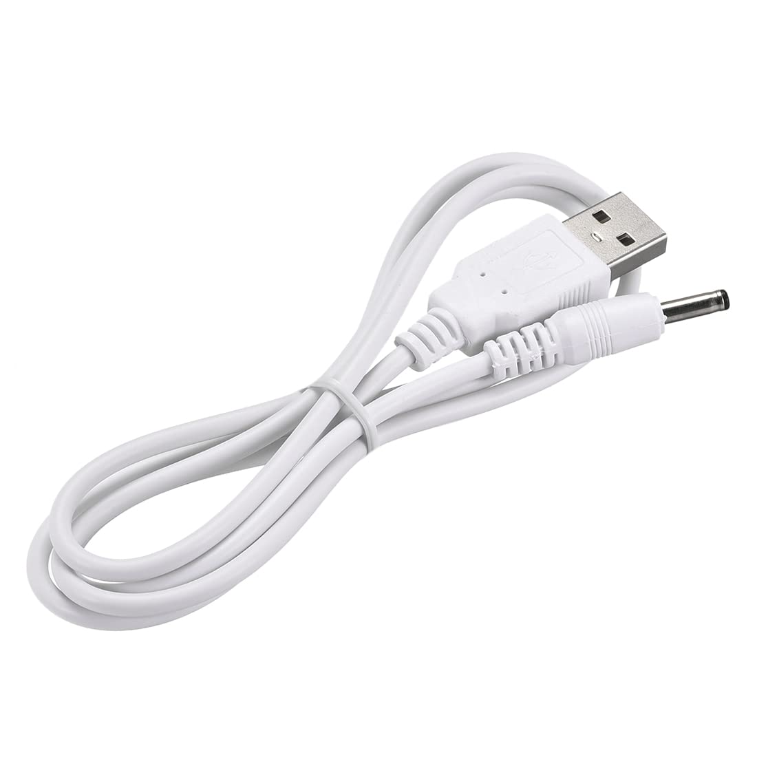 uxcell USB TypeA Male to 3.5 x 1.35mm DC 5V 1A Plug Barrel Connector Charge Cable for USB Fans Desk Lamps Mini Charging Speaker