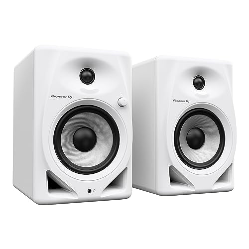 Pioneer Dj Dm 50D 5 Inch Active Monitor Speaker   White