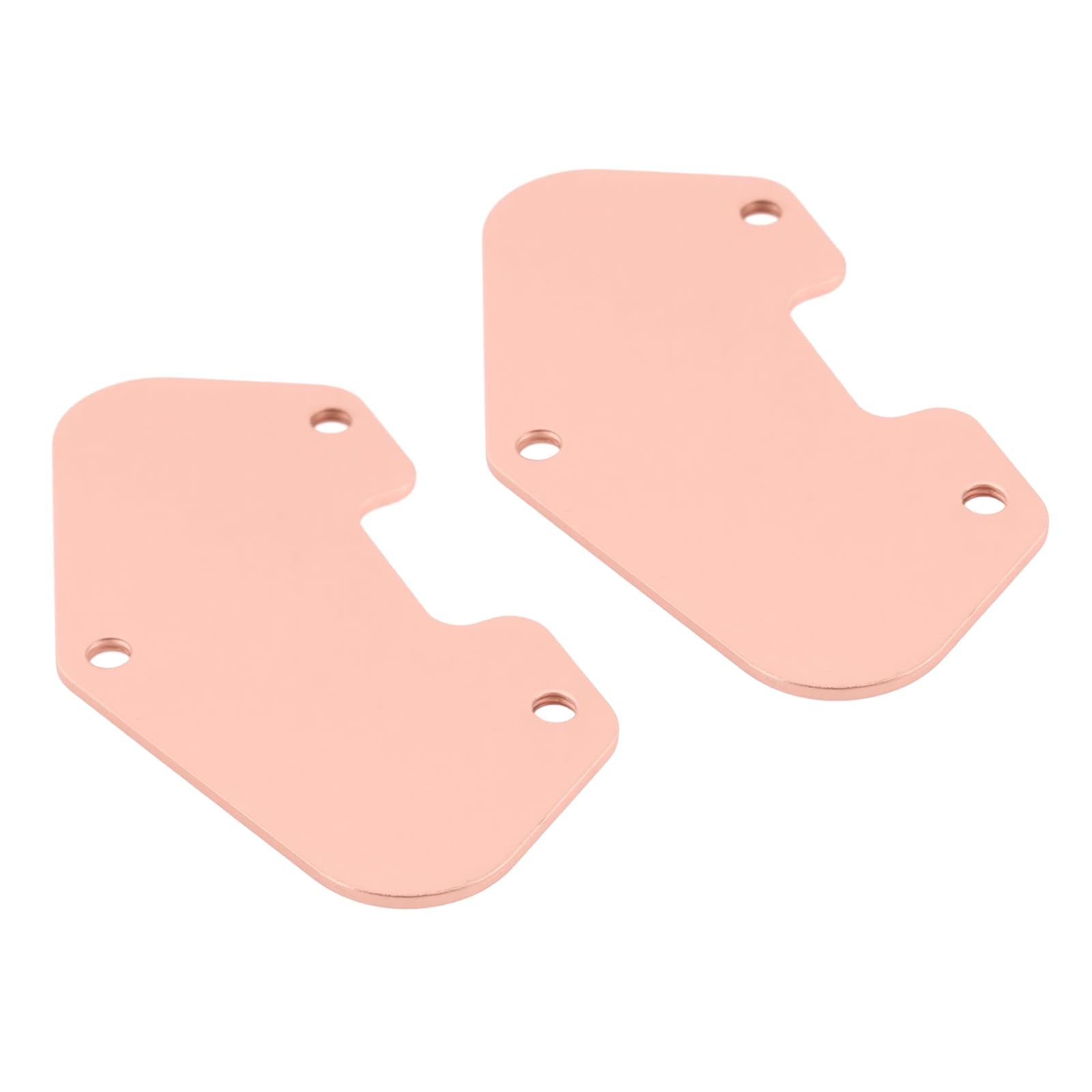 Briny River 2Pcs Electric Guitar Pickup Base Bridge Pickup Base Plate Compatible with Telecaster 72x38x42.5mm