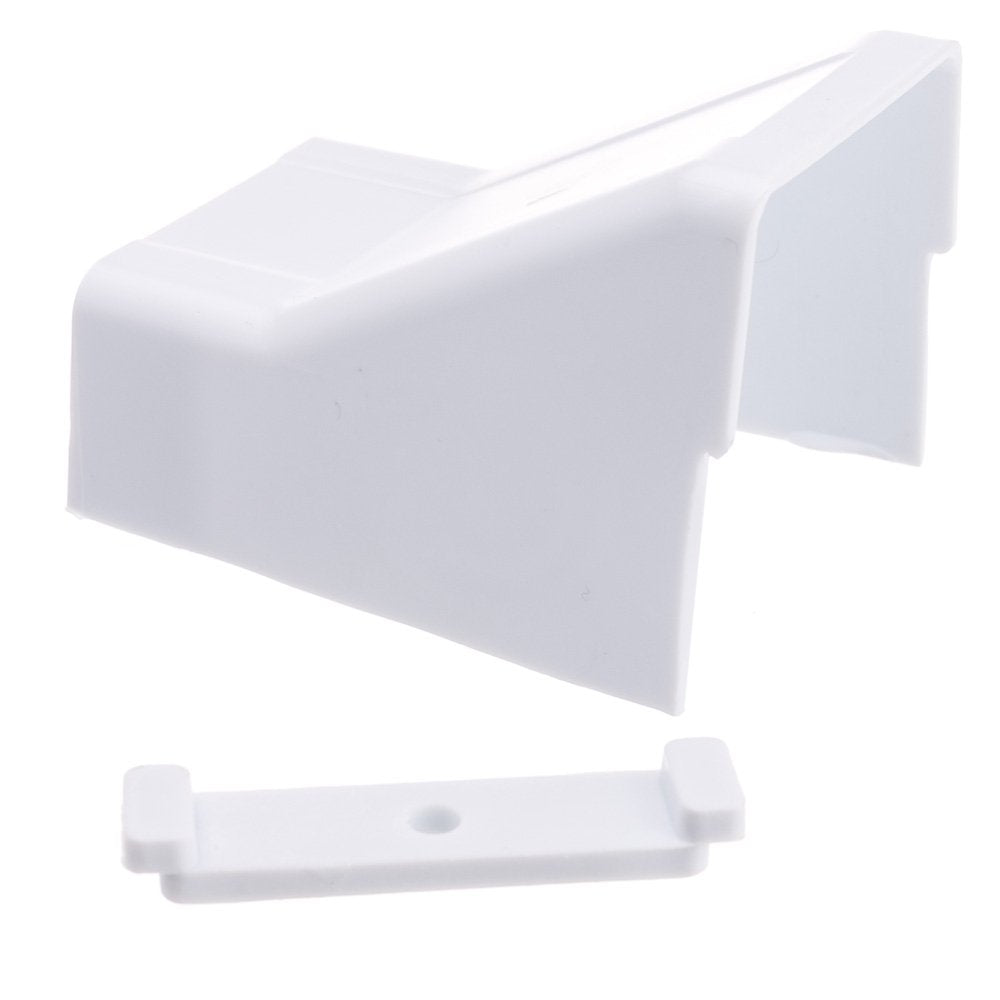 Cord Cover Cable Raceway, 1.75 Inch Surface Mount Cable Raceway Ceiling Entry On Wall Cord Concealer, Cord Organizer/Wire Hider