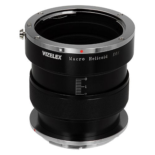 Vizelex Macro Focusing Helicoid - Canon EOS Lens to Canon EOS Body, Variable Magnification Helicoil
