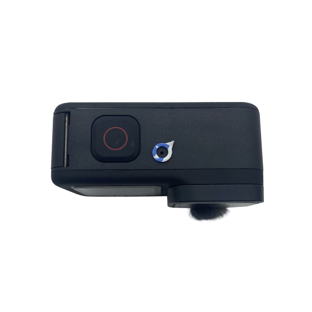 Camera Mic Wind Muff For Go Pro Hero 9 10 Dead Cat Windscreen Microphone Cover For Series Of Go Pro Hero (Black)