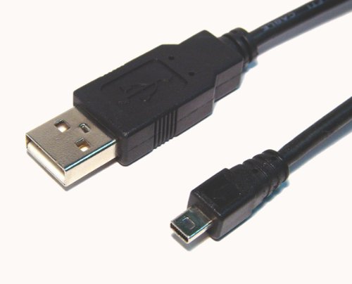 Nikon Coolpix L840 Digital Camera Usb Cable 5' Usb Data Cable   (8 Pin)   Replacement By General Brand