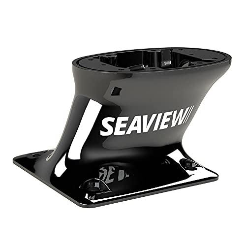 Seaview 5'' Modular Mount Aft Raked 7X7 Base Top Plate Required   Black