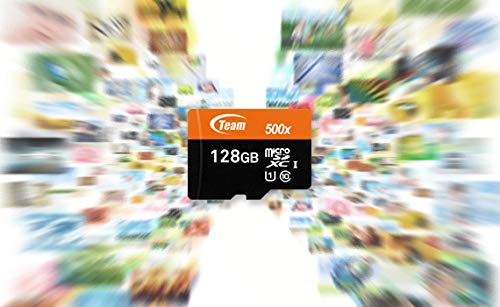 Team 64Gb Microsdxc Uhs I/U1 Class 10 Memory Card With Adapter, Speed Up To 80Mb/S (Tusdx64Guhs03)