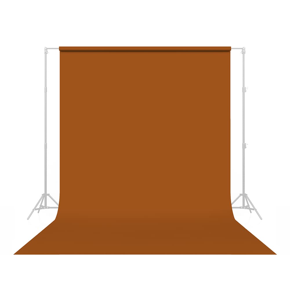 Savage Seamless Paper Photography Backdrop   Color #17 Sienna, Size 107 Inches Wide X 36 Feet Long, Backdrop For Youtube Videos,