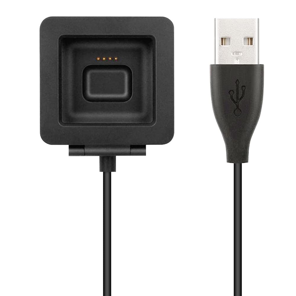 Kissmart Charger For Fitbit Blaze, Replacement Charging Cable Dock Adapter Usb Cord For Fitbit Blaze Smart Fitness Watch [3.3Ft/