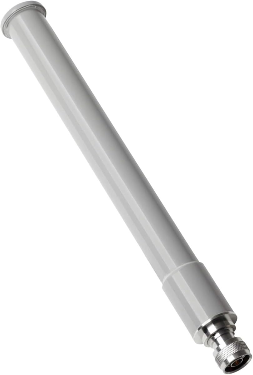 Cisco Aironet Dual Band Omnidirectional Wi Fi Antenna, 4 Dbi (2.4 Ghz)/7 Dbi (5 Ghz), N Type Male Connector, Direct Mount, 1 Yea
