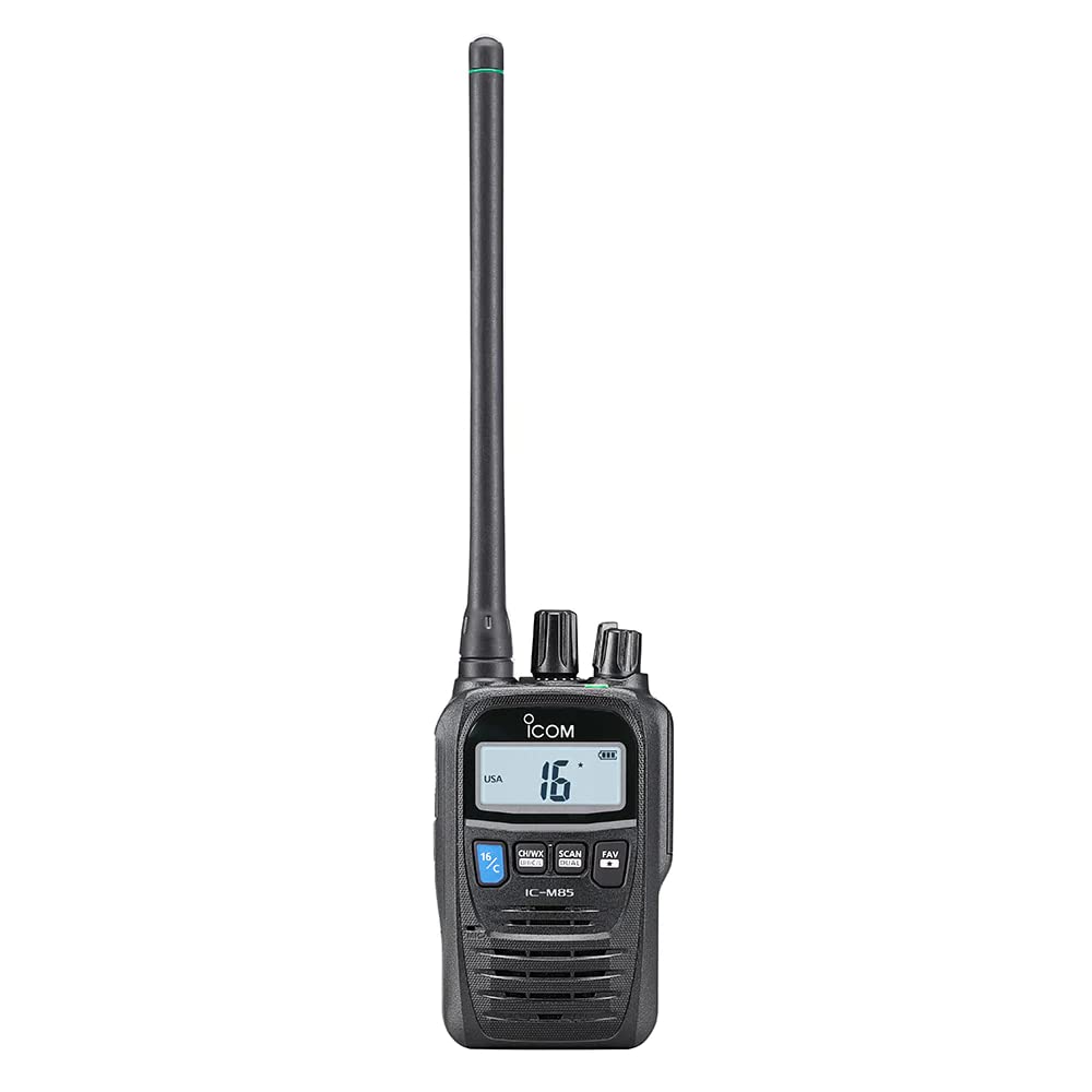 Icom M85 Vhf Hh 5 Watt Compact With Land Mobile