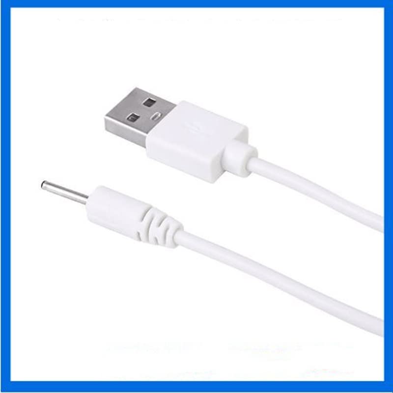 Luventg Usb To Dc 2.0Mm Cable, Earbuds Usb Dc Charger Adapter,Usb 2.0 Type A Male To Dc 2.0Mm X 0.6Mm 5 Volt Dc Barrel Jack Powe