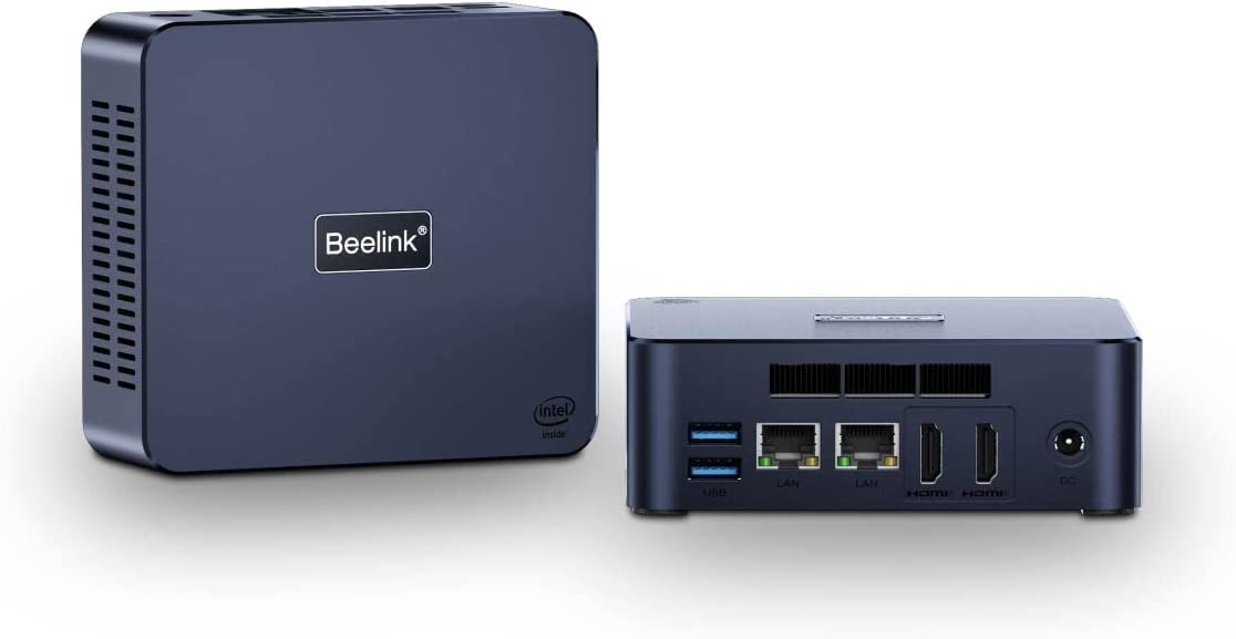 Beelink U59 Pro Mini Pc With N5105 Processor, 16G Ddr4 500G Ssd Mini Desktop Pc, 2.4G/5G Wifi, Bt4.0, Dual Hdmi, Dual Ethernet L