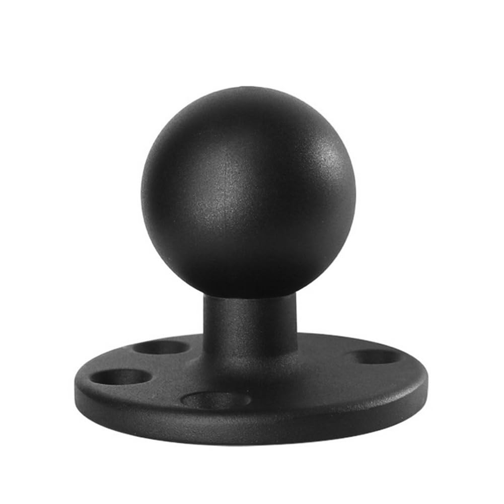 Strg 2.25'' Ball Mount With Amps Round Plate, Ball Mount Base Compatible With Ram And 2.25' D Size Double Socket Arm From Arkon, Ibolt And Tackform Enterprise Series