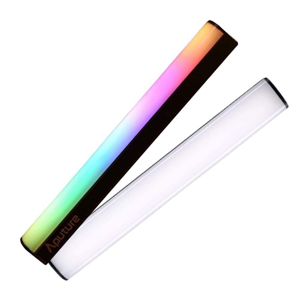 Aputure Mt Pro Full Color Mini Led Tube Light, 36 Pixels Rgbww Handheld Light Stick Photography,Support Magnetic Attraction,4200