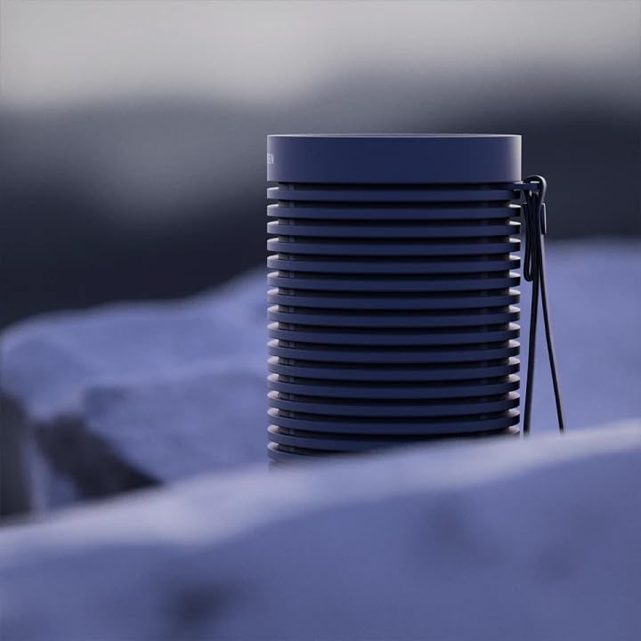 Bang & Olufsen Beosound Explore   Wireless Portable Outdoor Bluetooth Speaker, Ip 67 Dustproof And Waterproof, Navy
