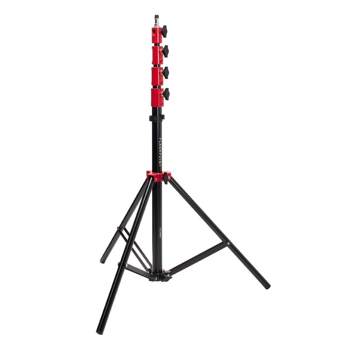 Flashpoint Pro Air-Cushioned Heavy-Duty Light Stand (Red, 9.5 )