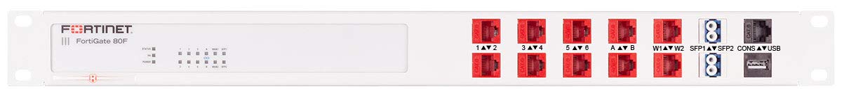 Rackmount Rm Fr T15I Rack Mount Kit For Fortigate 80F / 81F Shielded / Industrialized