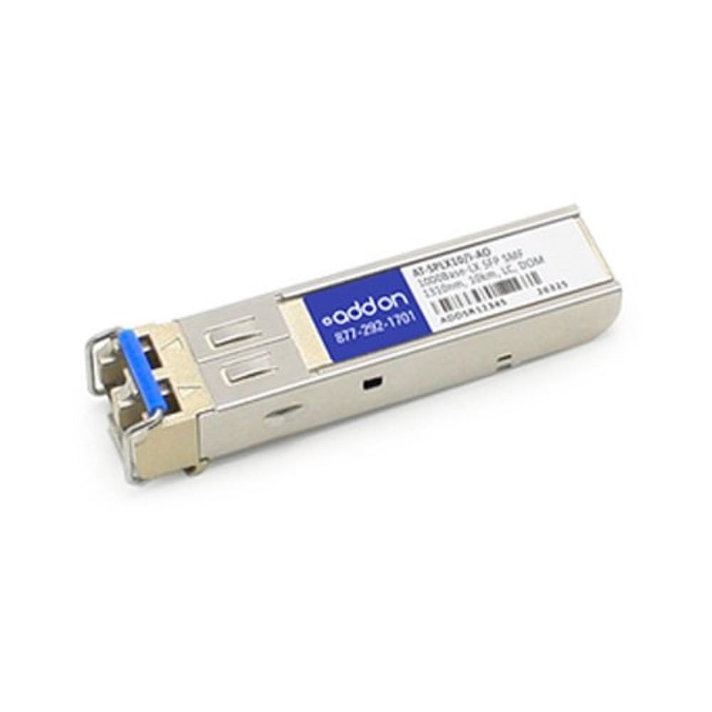 Add Onputer Peripherals, L At Splx10/I Ao Addon Allied Telesis At Splx10 I Compatible 1000Base Lx Sfp Transceiver