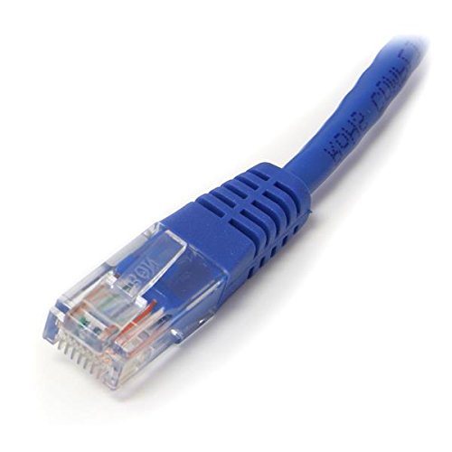 Startech.Com 7 Ft. (2.1 M) Cat6 Cable - Power Over Ethernet - Molded - Blue - Ethernet Network Cable (M45Patch7Bl)