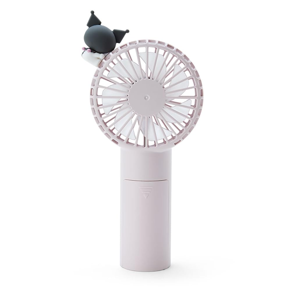 Sanrio 212181 2 Way Fan Kuromi Kuromi 7.1 X 3.9 X 1.6 Inches (18 X 10 X 4 Cm), Character