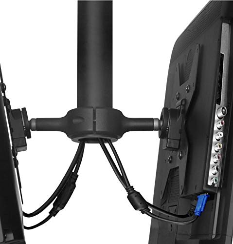 Atdec Th 1040 Ct B2B Dual Back To Back Display Accessory With Quick Release Mechanism For Displays Up To 55.1 Pound, Black