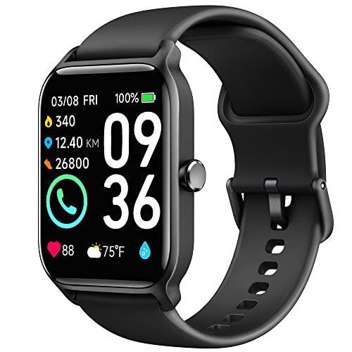 Smart Watch For Men(Answer/Make Call),Alexa Built In,1.8''Fitness Tracker With Heart Rate Sleep Spo2 Monitor,100 Sport Mode,5Atm