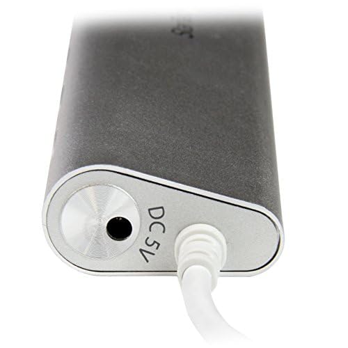 Startech.Com 7 Port Usb Hub, Usb A To 7X Usb A Ports, Usb 3.2 5Gbps, Self Powered, Portable Laptop Hub With Power Supply