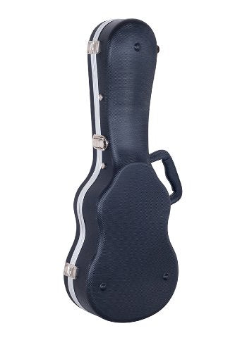 Crossrock, 0-String Concert Ukulele, Super Lightweight Abs Molded Hard Case In Black, (Cra860Cubk)