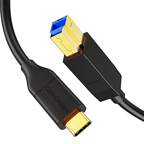 Cablecreation Usb C To Usb 3.0 B Cable, 4Ft Usb 3.1 Type C To Usb 3.0 Type B Cable, Compatible With Macbook Pro, External Hard D