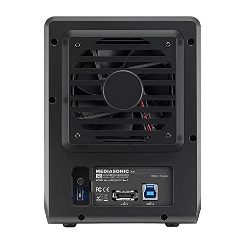 Mediasonic Probox 4 Bay 3.5    Sata Hard Drive Enclosure - Usb 3.0 Esata Support 22Tb Hdd (Hf2-Su3S3)