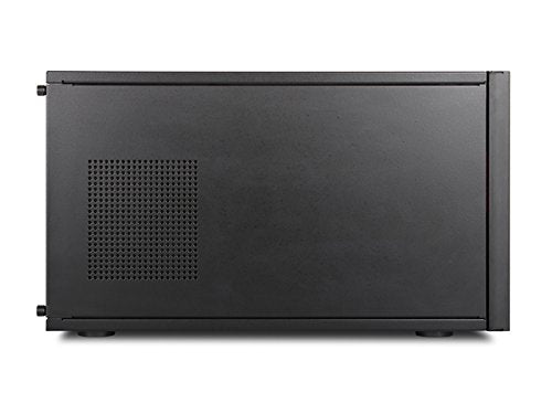 Istarusa S 915 Compact Stylish 5X 5.25 Bay Mini Itx Tower   Black