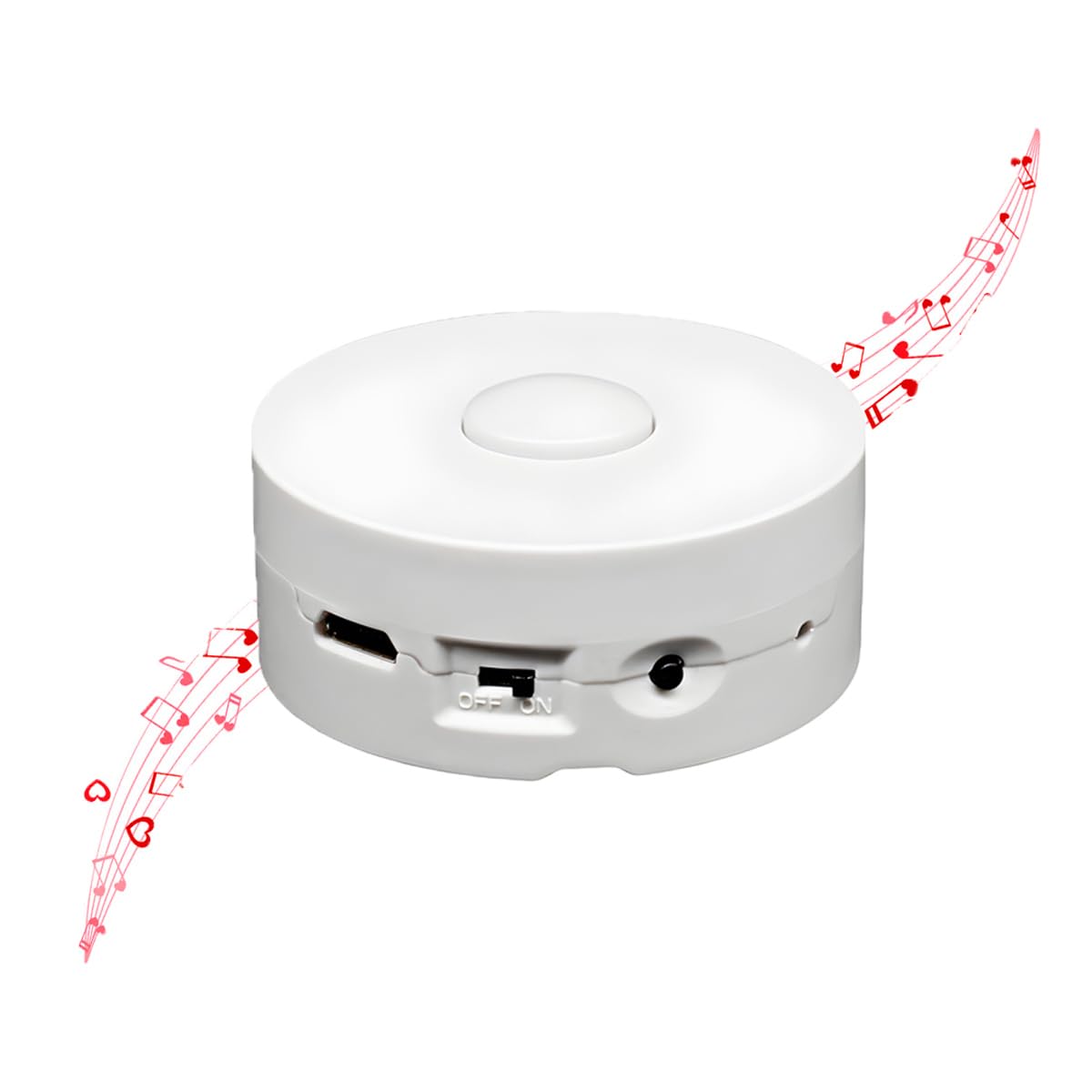 Xlw Voice Recorder, 195 Seconds Message Voice Recording Button, Record Custom Messages For Plush Toy, Stuffed Bear Toy, Baby Dol