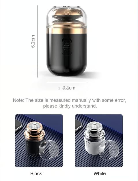 Mini Portable Electric Shaver   Pocket Size Washable Electric Razor For Men Women   2 In 1 Electric Shaver Nose Hair Trimmer For