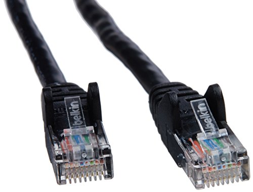 Belkin Snagless Cat5E Patch Cable * Rj45M/Rj45M; 25 Black (A3L791B25 Blk S)