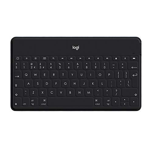 Logitech Keys To Go Ultra Portable, Stand Alone Keyboard Compatible Devices All Ios Devices Including Ipad, Iphone And Apple Tv 