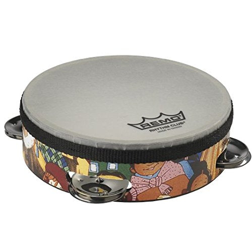 Remo Rh 2106 00 Rhythm Club Tambourine   Rhythm Kids, 6''