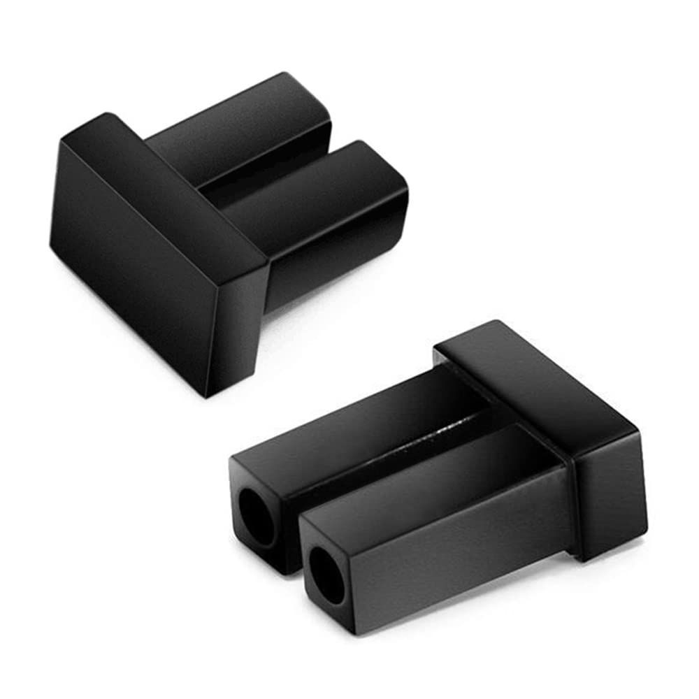 Sfp Sfp+ Sfp28 Dust Cover Fiber Optic Dust Caps Optical Transceiver Plugs For Lc Duplex Port, Black Silicone, 50Pcs