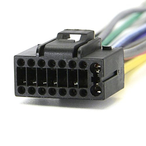 16 Pin Wire Harness Compatible For Kenwood Select Stereo Head Unit Ref Part No E30 6881 25 Kdc Mp345U Ddx 318 Ddx 319 Ddx 418 Dd