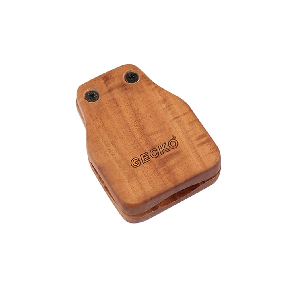 YUEKO Cajon Box Drum Companions Set Including Castanets Jingle Bells Foot Tambourine Percussion Instruments (Castanet(GK02M))