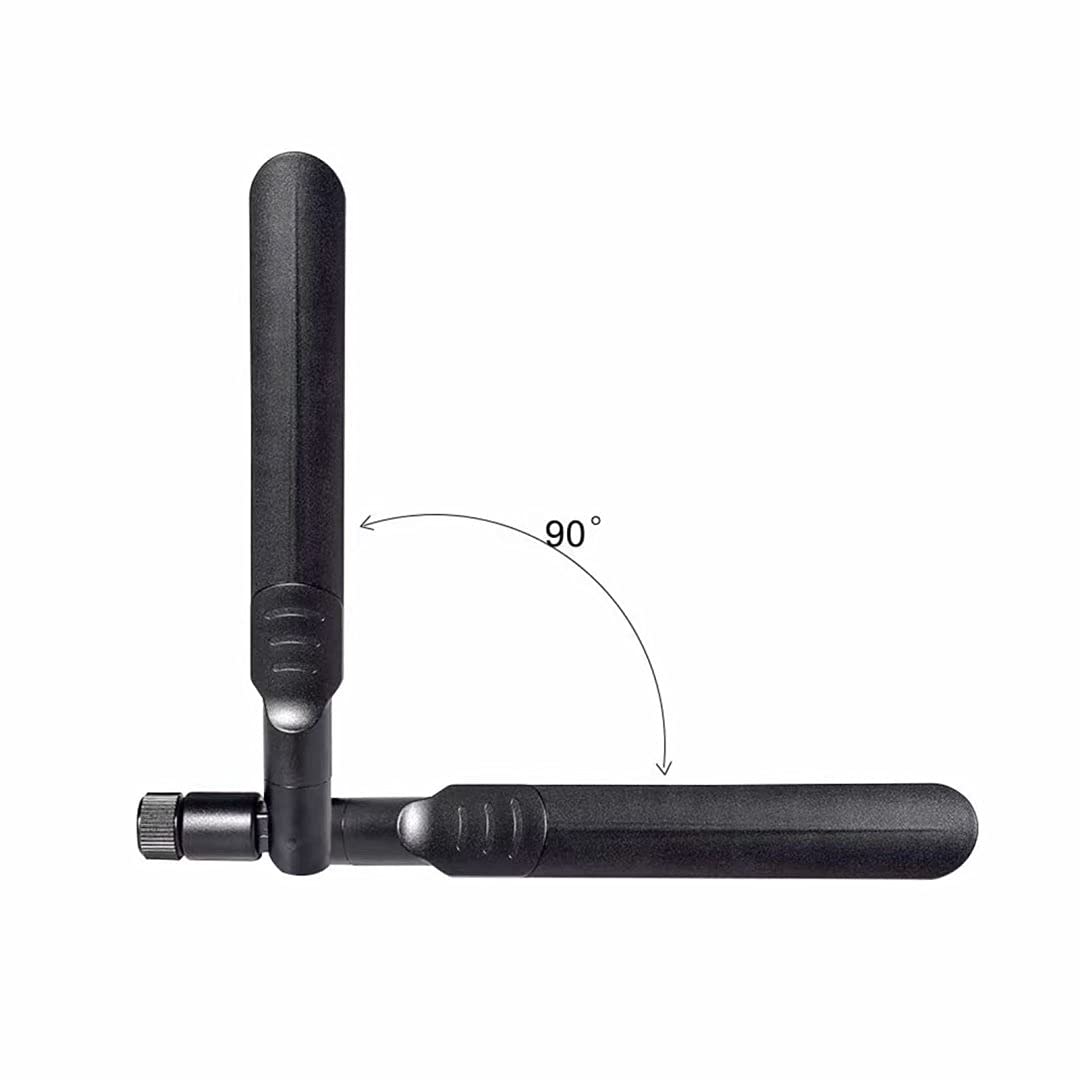 2 X 8Dbi Wifi Rp Sma Male Antenna 2.4Ghz 5.8Ghz Dual Band +2 X 15Cm U.Fl/Ipex To Rp Sma Female Pigtail Cable For Mini Pcie Card