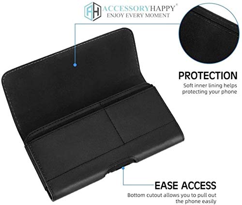 Ah Premium Men Leather Belt Pouch Phone Holder Cell Phone Loops Belt Holster Bag, Loop Leather Iphone Case For Samsung Galaxy S7