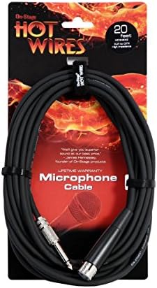 HiZ Microphone Cable (20, XLRQTR)