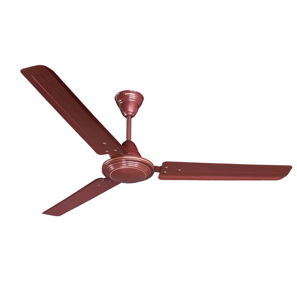 Crompton Surebreeze Hillbriz 1200 Mm (48 Inch) Ceiling Fan (Brown) 1 Star
