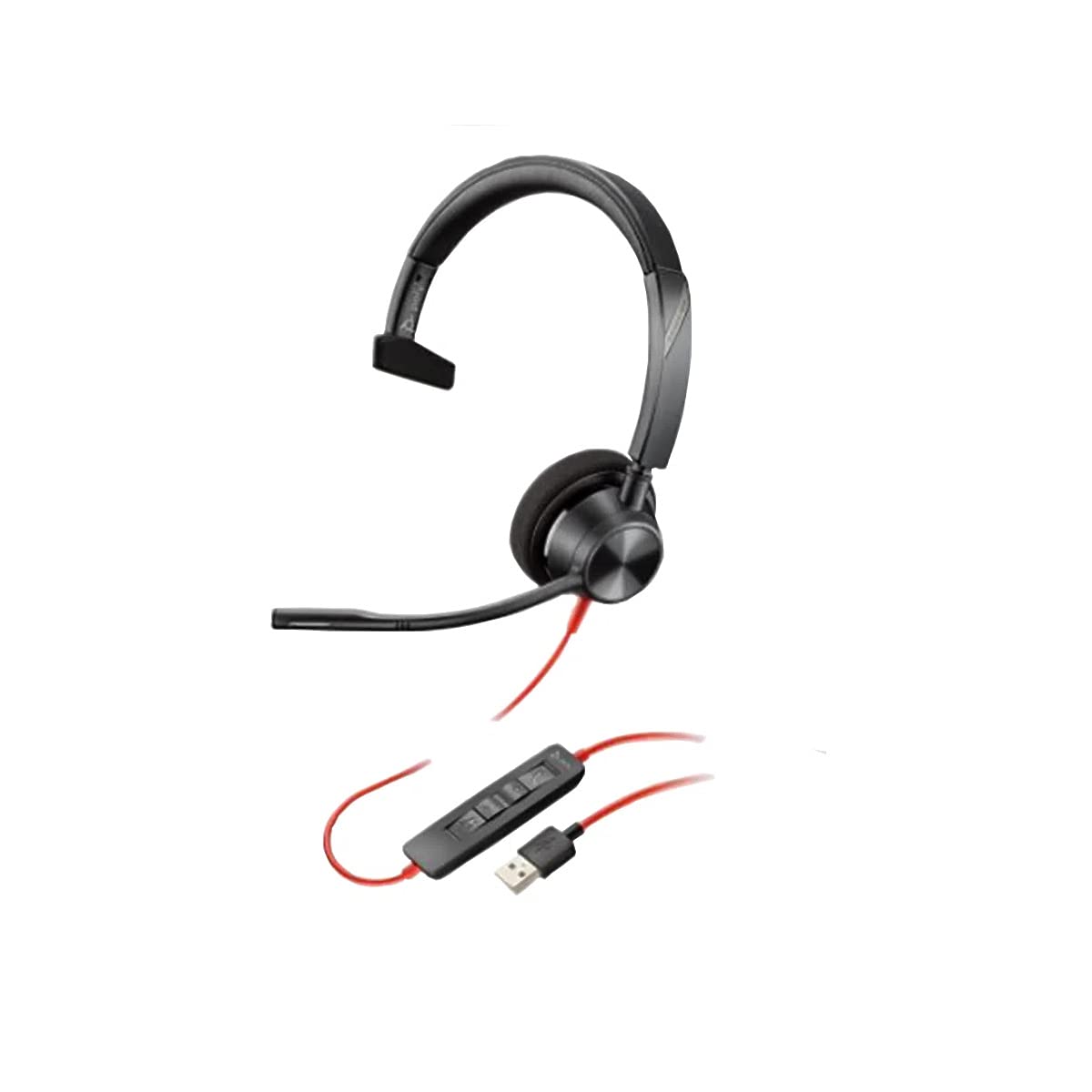 Poly Blackwire 3325 Binaural Wired Headset - Thumbnail 5