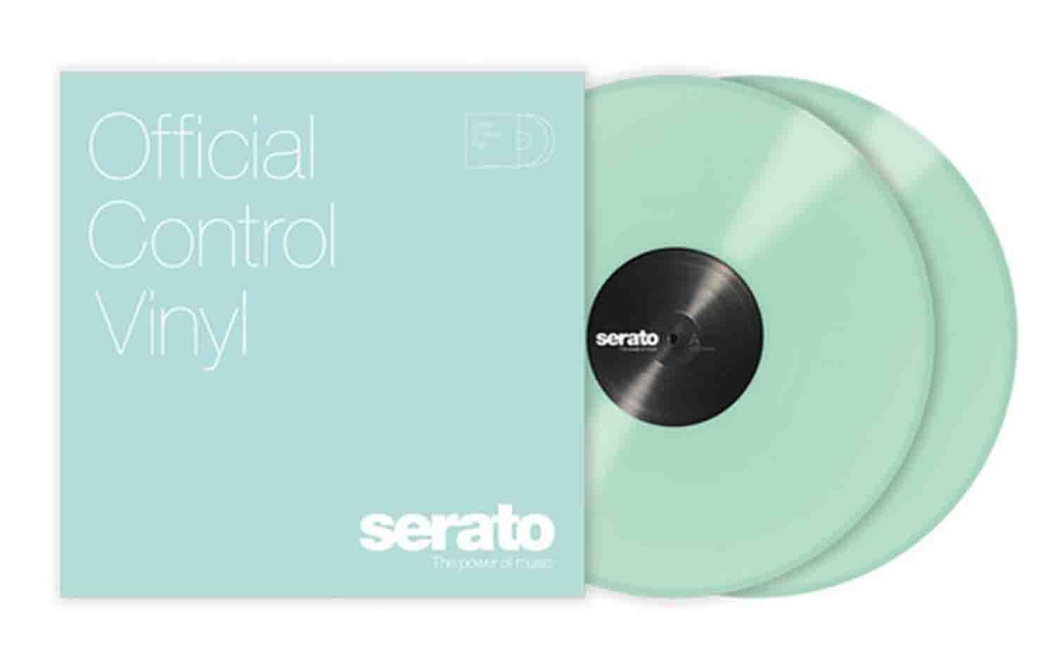 Serato SCVPSGID7 7Inch Control Vinyl, Glow in the Dark, Pair